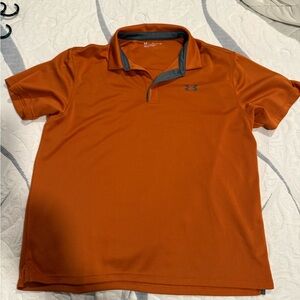 Jordan Men's Orange Polo Shirt